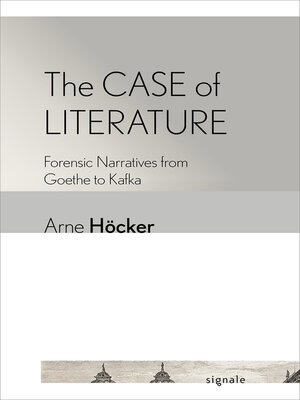 cover image of The Case of Literature